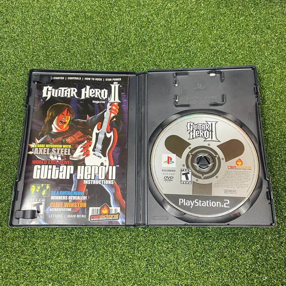 Guitar Hero 2 PlayStation 2 PS2 With Manual